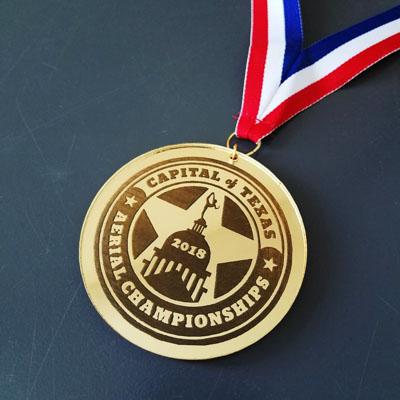 thumbnail of Capital of Texas Aerial Championship medal