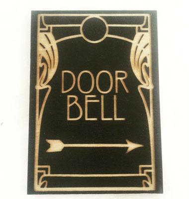 thumbnail of Doorbell sign