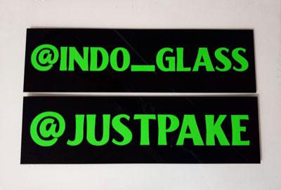 thumbnail of Instagram name plaques