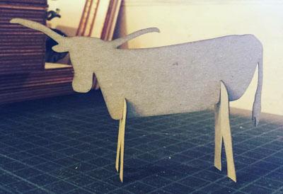 thumbnail of Longhorn figurine